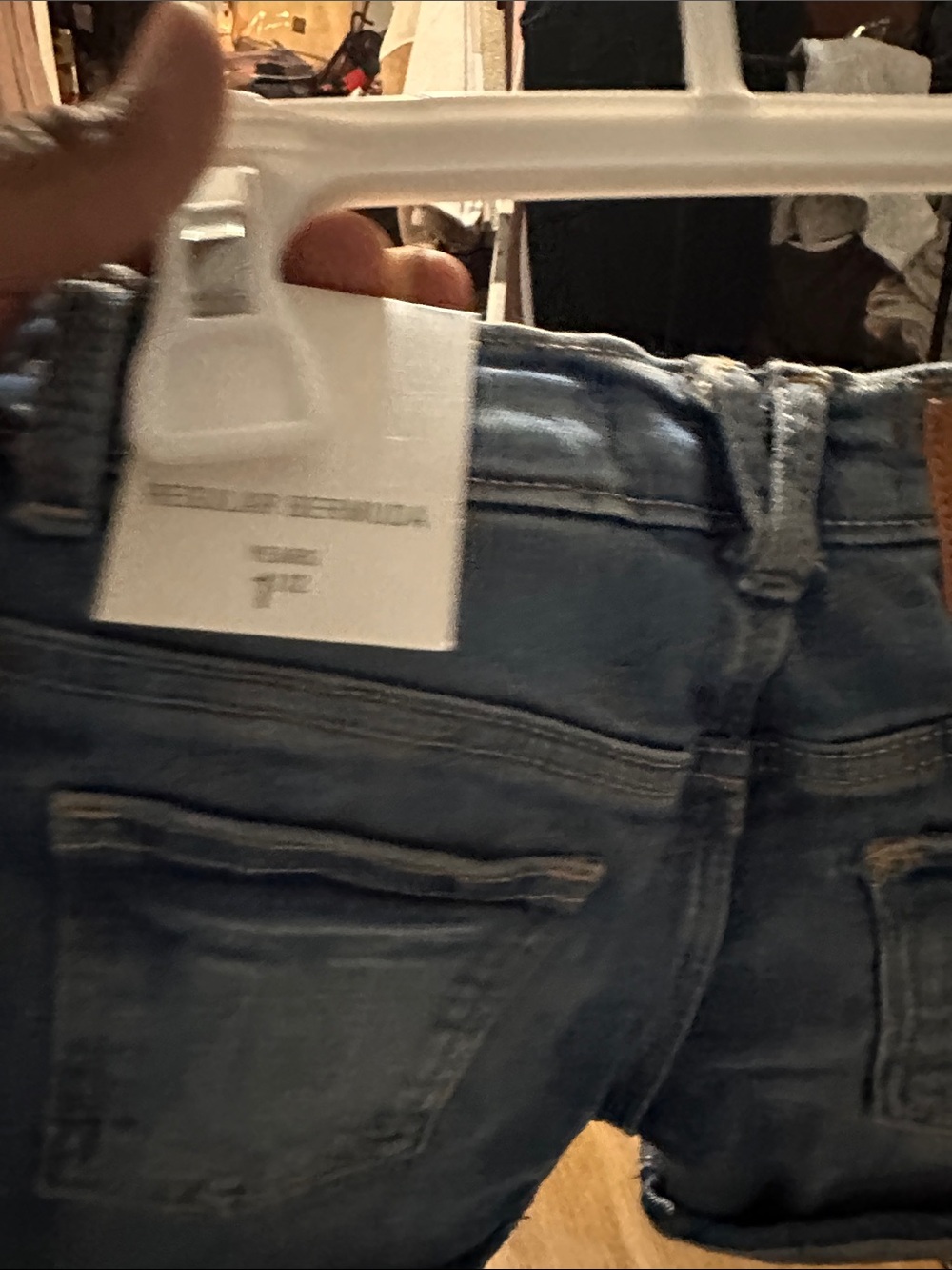 Zara Kids Dark Blue Roll-Cuff Denim Shorts - Picture 3 of 6